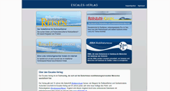 Desktop Screenshot of escales-verlag.de