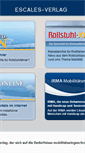 Mobile Screenshot of escales-verlag.de